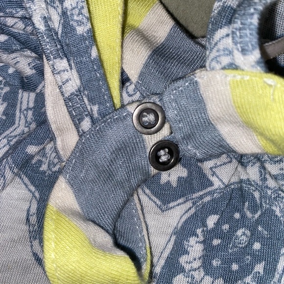 Free People Mimi Tunic Halter Top in Ivory Paisley Print Bohemian We The Free - Picture 10 of 13